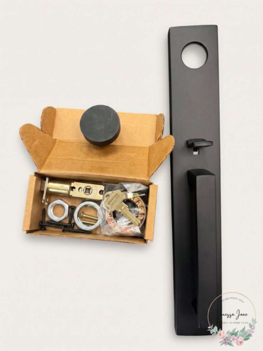 Baldwin Estate Minneapolis Single Cylinder Exterior Entry Handle